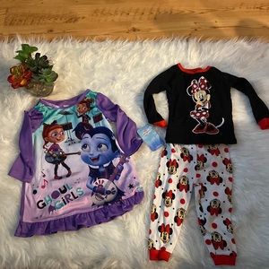 Pajama bundle. Size 2T